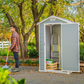Manor 4x3ft (1.2m x 0.9m) Garden Shed