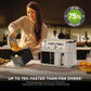 Ninja MAX Dual Zone Digital Air Fryer, 9.5L, Stone Gold DZ400UKSTGD