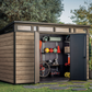 Signature Collection 11x7ft (3.4m x 2.1m) Garden Shed - Ashwood